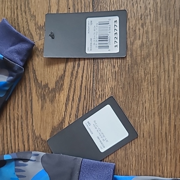 Converse all-star two-piece set. Size 12 months. Blue camo. - Picture 3 of 5